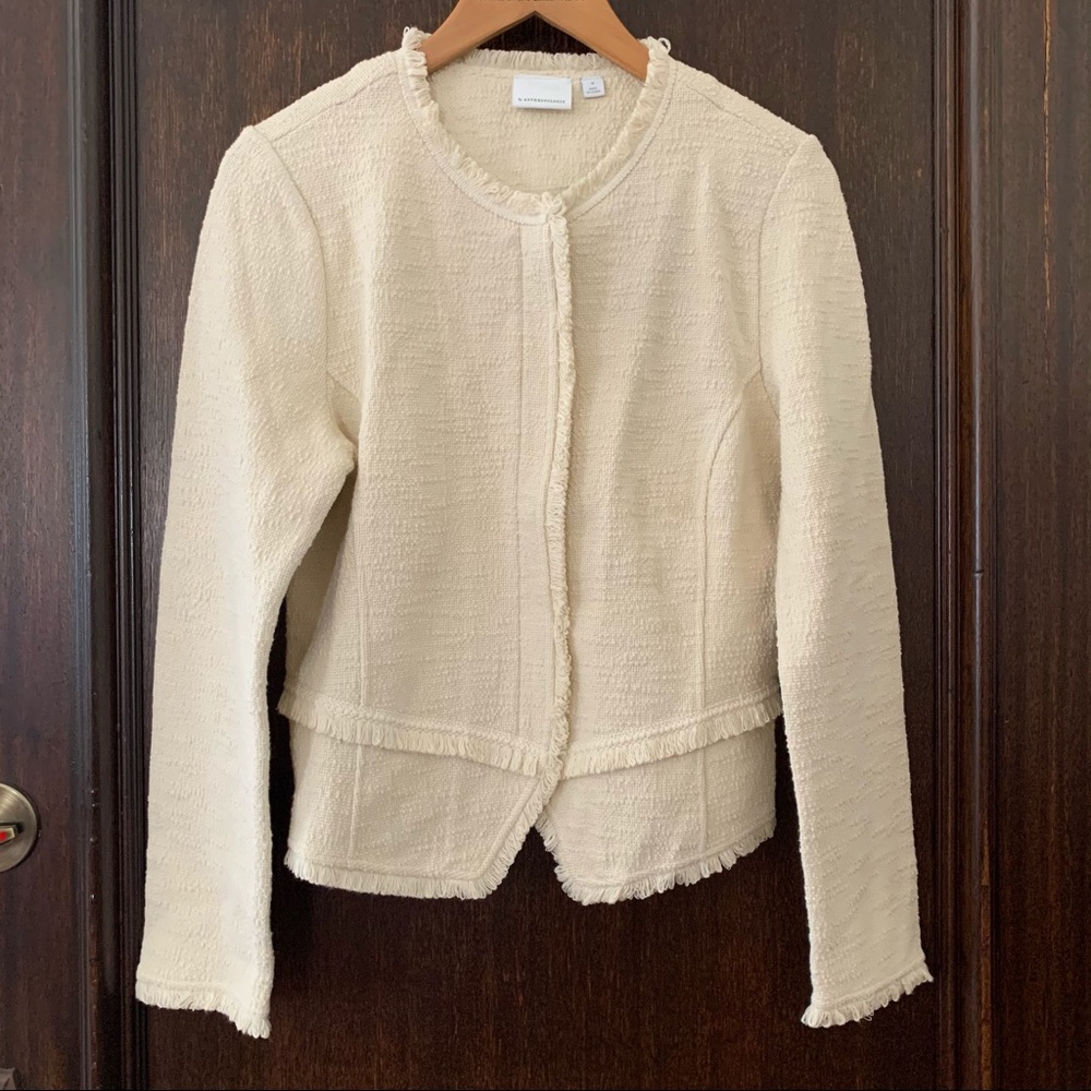 Anthropologie NWT Ett Twa Bardot Moto Jacket Blazer NEW - Picture 2 of 13
